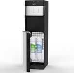 VECYS Bottleless Water Cooler with 4-Stage Filtration, Hot, Cold & Room Water Options, Self-Cleaning System for Home & Office