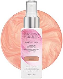 Physicians Formula Rosé All Stay Illuminating Setting Spray For Makeup, Oil-Free, Alcohol-Free, Antioxidants | Dermatologist Tested, Clinicially Tested