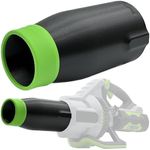 Stubby Nozzle Co. Car Drying for EGO Leaf Blowers (530, 575, 580, 615, 650, 670, and 765 Models),Black green