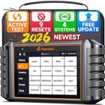 2026 FOXWELL NT716 Bidirectional OBD2 Scanner, 4-System Diagnostic Tool for ABS, SRS, Transmission & Engine, 9 Reset, ABS Bleeding, AutoVIN, Live Data, Upgraded from NT6X4, Lifetime Free Updates,Black