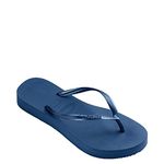 Havaianas Women's HAV. Slim Flatform Flip-Flop, Comfy Blue, 8 UK