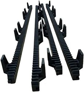 TOPENS RNH4 4pc Heavy Duty Gear Rack Including Mounting Hardward for 13 Feet Slide Door Operators Sliding Gate Openers