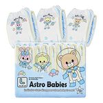 LittleForBig Adult Printed Diaper 10 Pieces - Astro Babies (Large 36"-46")