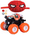 Velour Shoppe Baby Cute Rakhi Gift for Brother Kids, Car Toy, Tikka, Personal Message & Roli Chandan Chawal Mishri Pack for Little Small Bhai Bhaiya