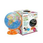 3-in-1 Light Up Globe for Kids - 8”