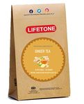 lifetone the tea for better life Ginger Tea | Bland of Organic Ceylon BOP Tea and Ginger | Delicious Aroma and Taste | 20 Teabags