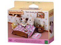 Sylvanian Families Semi-Double Bed - dollhouse furniture 5019