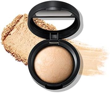 LAURA GELLER NEW YORK Baked Natural Glow Highlighter Radiance Enhancing Makeup, French Vanilla