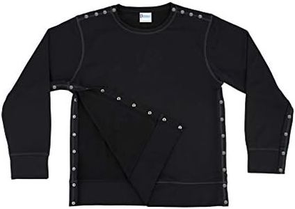 RENOVA MEDICAL WEAR Post Shoulder Surgery Sweatshirt - Men's - Women's - Unisex Sizing Black