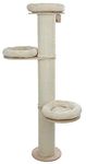 Kerbl Pet Cat Tree Dolomit Tower, Diameter 38cm Height 187 cm, beige