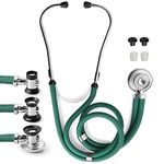 Primacare DS-9295-HG Sprague Rappaport Style Stethoscope, 30-Inch Length, Hunter Green, 450 g