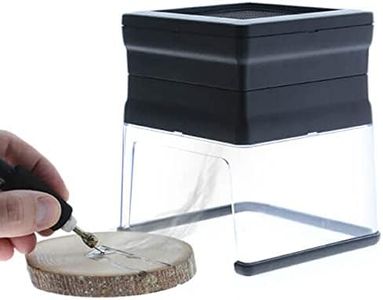 X60 Mini Smoke Extractor, Pyrography Wood Burning Projects, Multi Stage Air Filter, Solder Fumes from Soldering; Pyrography Smoke Eliminator; Pyrography Smoke Absorber