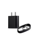 Mi 10W Wall Charger for Mobile Phones with Micro USB Cable (Black)