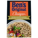 BEN'S ORIGINAL CLASSIQUES Long Grain & Wild Rice With Mushrooms, 170g Box (Pack of 1)