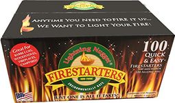 Lightning Nuggets N100SEB Firestarters Super Economy Box of Fire-Starting Nuggets, 100 Count