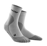 CEP - COLD WEATHER MID CUT SOCKS for men | Compression socks in grey made with merino wool for cold temperatures | Size V