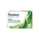 Himalaya Herbals Neem And Turmeric Soap, 125g (Pack Of 6)