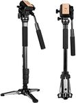 Extendable Camera Aluminum Monopod 