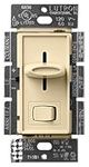 Lutron SCL-153P-IV Skylark Single Pole/3-Way CFL/LED Dimmer, Ivory, 150-watt