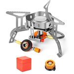 Cloudberry Portable Camping Gas Stove for Hiking, Picnic, Mini gas stove, Butane Burner with Storage Bag GSR465
