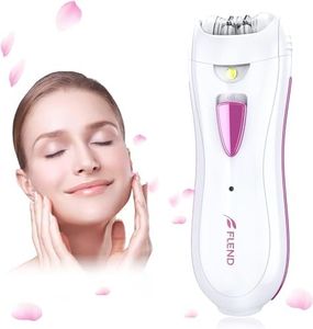 Epilator for Women, Facial Epilator Cordless Epilators for Face & Body Hair Rechargeable Face Epilator with LED Light Womens Hair Removal Painless Mini Epilator for Facial Armpit Leg Bikini Area