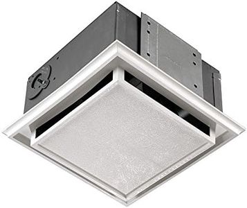 Broan 682 Duct-Free Ventilation Fan with Charcoal Filter, White Plastic-Grille by Broan
