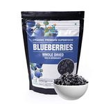 LEANBEING Whole Dried Blueberries (1kg) (Unsulphured, Unsweetened, Immunity Builder)