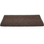 Camco Premium Wrap Around RV Step Rug (PVC Material (22" x 23"), Brown (42967)