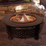 Fire Pit - 32-Inch Outdoor Fireplac