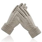 Achiou Winter Gloves for Women, War