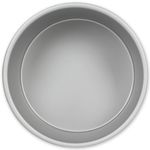 PME RND082 Anodised Aluminium Round Cake Pan 8 x 2-Inch Deep , Silver