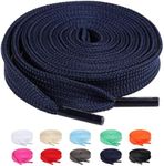 Booyckiy [2 Pairs] Flat Shoe Laces 
