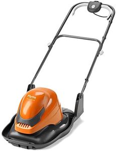Flymo SimpliGlide 360 Hover Lawn Mower - 1800W Motor, 36cm Cutting Width, Folds Flat, 10m Cable Length, Orange and Grey