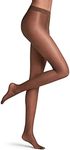 FALKE Women's Pure Matt 20 Denier Tights, Matte Hosiery, Casual or Dress Clothing, Fine Sheer Transparent, Nylon, Brown (Brenda 5179), M, 1 Pair