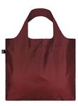 LOQI Puro Reusable Shopping Bag, Sangria