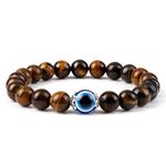 Shining Diva Fashion Evil Eye Stone Unisex Bracelet for Women Girls Men Boys (rrsd15816b)