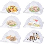 Lauon Large Food Cover,6 Pack Mesh 