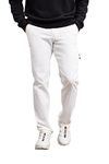 686 Men's Everywhere Pant - Slim Fit - 10 Pocket Design - White, 36W x 34L