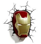 Marvel 3D Led Light Ironman Mask, Red