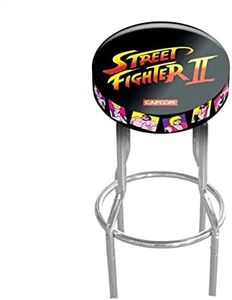 Arcade1Up Capcom Legacy Street Fighter II Adjustable Stool