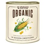 Eat Wholesome Organic in Season Sweetcorn 340g (Pack of 12)