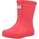 Hunter Kids First Classic Bright Pink Rubber 12 UK Kid