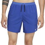 Nike Dri-FIT Stride Men's 7" Brief-Lined Running Shorts (as1, Alpha, x_l, Regular, Regular, Game Royal/Black, Regular Fit), Game Royal/Black, X-Large