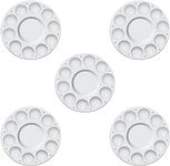 Pack of 5 Round Artists Paint Palet
