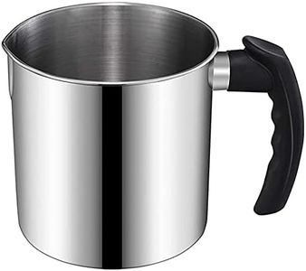 HUIDYSM Candle Making Pouring Pot, 44 Oz Double Boiler Wax Melting Pot, Candle Making Pitcher, Heat- Handle