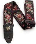 Ernie Ball Red Rose Jacquard Guitar