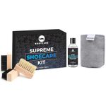 BootCare Supreme Shoe Care Kit | Shoe Cleaner Suitable for Sneaker, Nubuck, Canvas, Knit, Trainers, Multi-Material,Suede & Many More (100 ml) (ShoeCare Kit) (Complete Shoe Cleaning Kit)