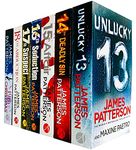 Women’s Murder Club Series Books 13 - 19 Collection Set by James Patterson (Unlucky, Deadly Sin, Affair, Seduction, Suspect, Abduction & Christmas)