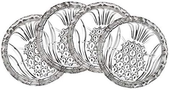 Set of 4 Crystal Pineapple Coasters by Shannon