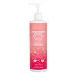 PACIFICA Stawberry peach body wash, 12 Fl Oz, Pink